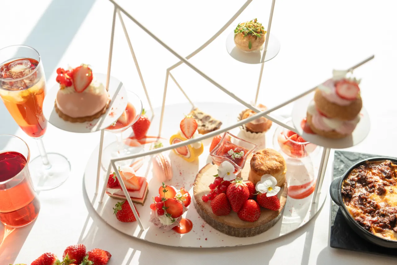 いちごのアフタヌーンティー