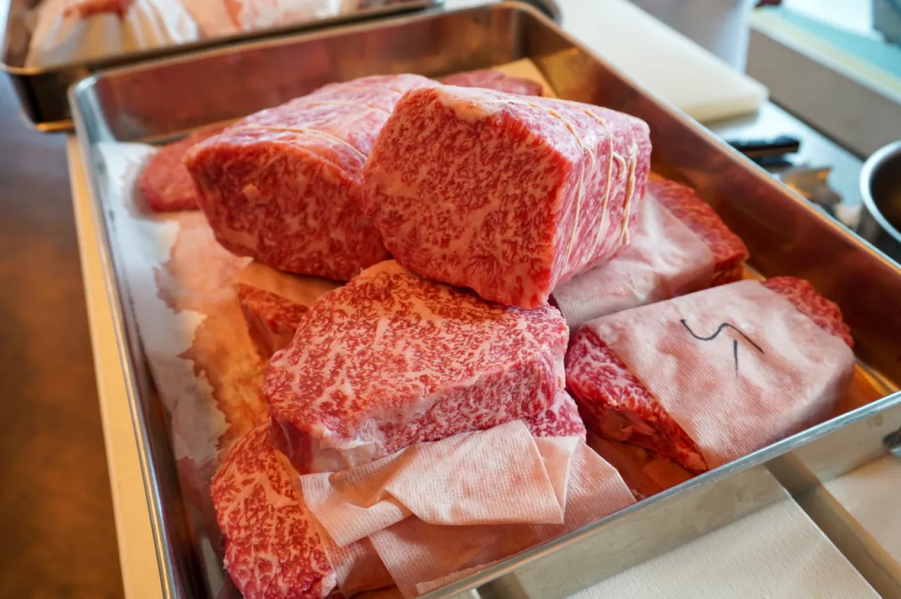 オーシャン×相楽園　コラボディナー　牛肉