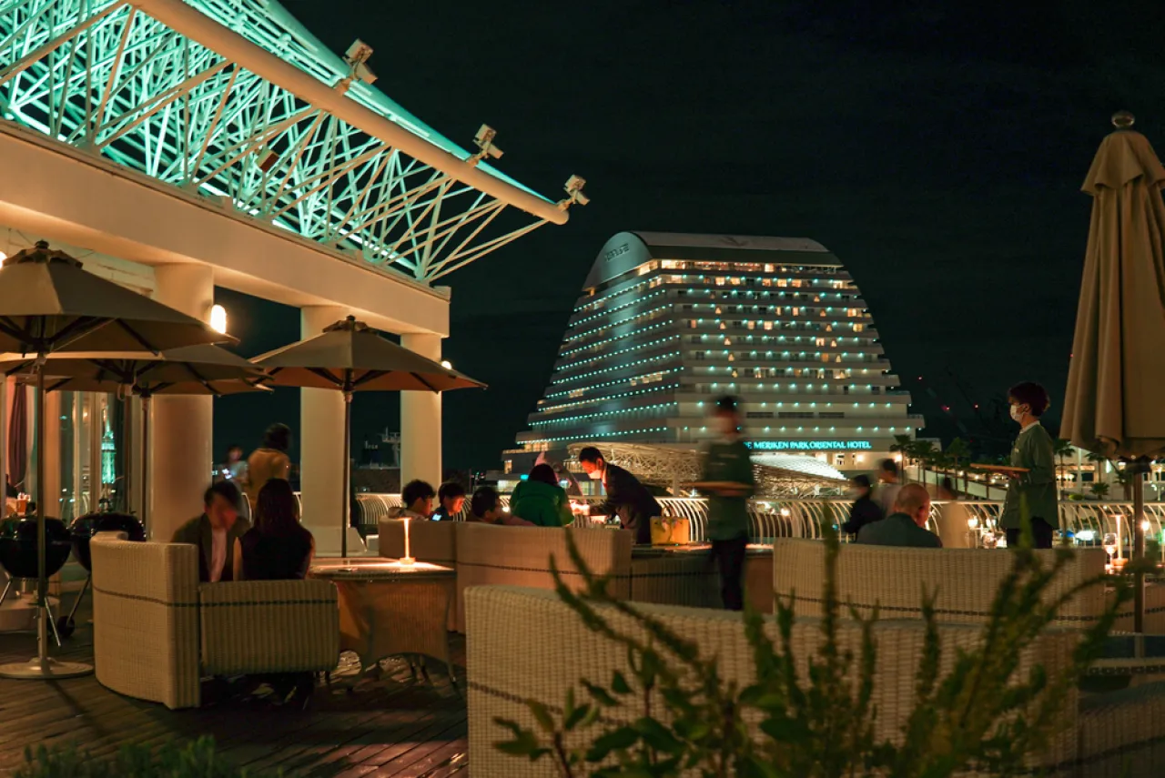 オーシャン×相楽園　コラボディナー　メリケン夜景